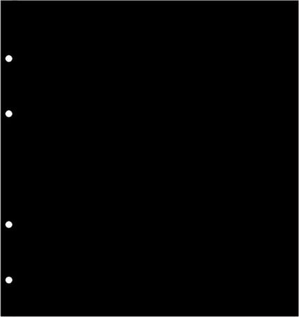 Intercalaire noir - Pour grand classeur de rangement (x10)
