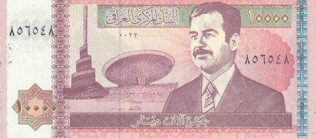 Irak 10000 Dinars S. Hussein - Mosquée - 2002