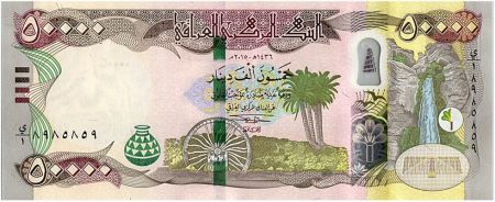 Irak 50000 Dinars Cascade et Pécheur - 2015