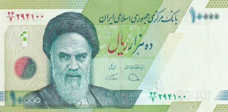 Iran 10 000 Rials - Khomeini - Monument - 2019 - P.159C