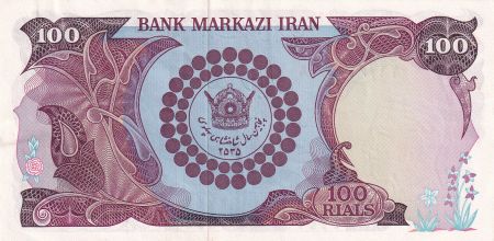 Iran 100  Rials - Mohammad Reza Pahlavi - ND (1976) - P.108