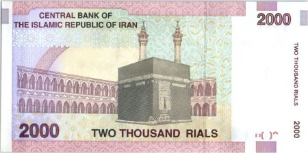 Iran 2000 Rials Khomeini - La Mecque - 2005