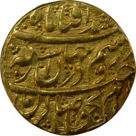 Iran ZANDS, KARIM KHAN - 1/4 MOHUR OR 1178 AH, KASHAN