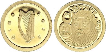Irlande 20 Euro, Bataille de Clontarf - 2014 - Or - Sans coffret ni certificat