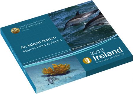 Irlande Coffret BU Euro IRLANDE 2015 - La Faune et la Flore Sous-Marine