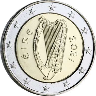 Irlande Coffret BU Euro IRLANDE 2021 - Abeille d\'Irlande