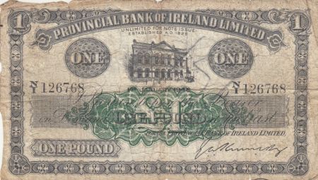Irlande du Nord 1 Pound Provincial Bank Limited 1946 - B+ - P.235b