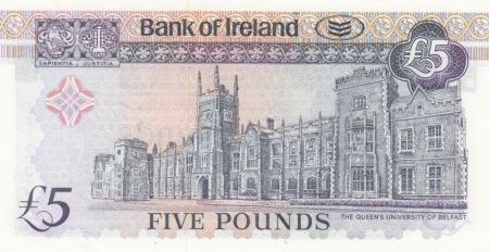 Irlande du Nord 5 Pounds - Bank of Ireland - 2003 - P.79 - Neuf