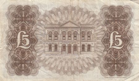 Irlande du Nord 5 Pounds Provincial Bank Limited 1972 - TTB - P.246 - Série IN