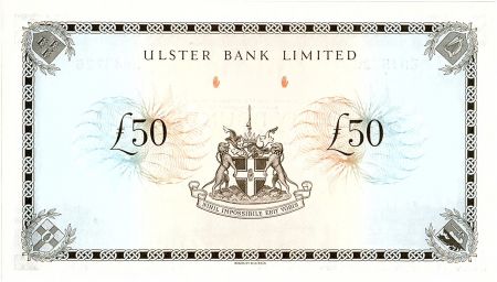 Irlande du Nord 50 Pounds Ulster Bank - 1982 - P.329