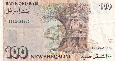 Israël 100 New Sheqalim - Itzhak Ben-Zvi - 1995 - P.56c