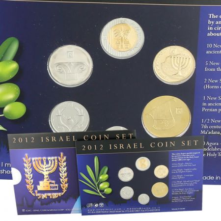 Israël Coffret BU Shekels 2012 - Israël