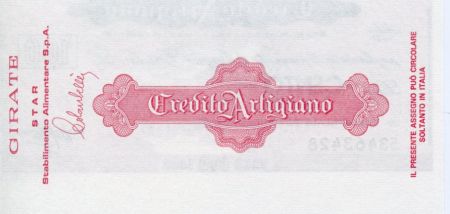 Italie 100 Lire Credito Artigiano - 1977 - Milano - NEUF