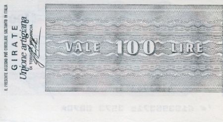 Italie 100 Lire Istituto Bancario Italiano - 1976 - Torino - Neuf