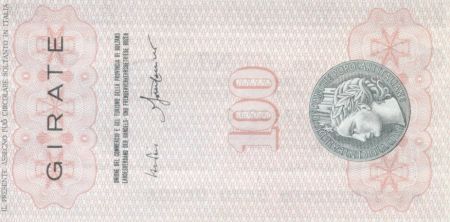Italie 100 Lire Istituto Centrale Delle Banche Popolari Italiane - 1977 - Bolzano - NEUF