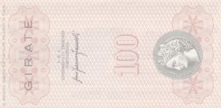 Italie 100 Lire Istituto Generale delle Banche Popolari Italiane - 1976 - Neuf - Domodossola