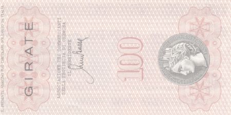 Italie 100 Lire Istituto Generale delle Banche Popolari Italiane - 1977 - Neuf - Cremona