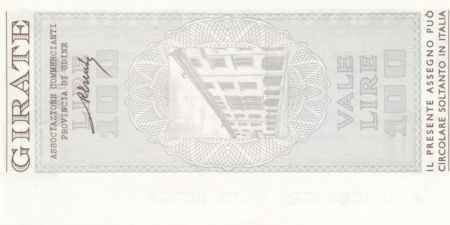 Italie 100 Lires Banca del Friuli - 22-12-1976 - Neuf