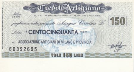 Italie 100 Lires Banca Popolare di Novara - 03-12-1976 - Neuf