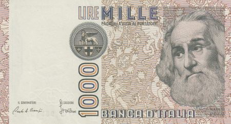 Italie 1000 Lire - 06-01-1982 - Marco Polo