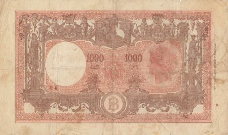 Italie 1000 Lire - Armoiries et Ornements - 1946