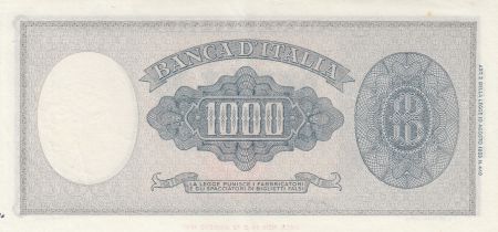 Italie 1000 Lire 1947 - Italia  -Série V133