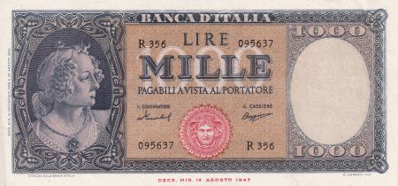 Italie 1000 Lires - Italia - 1959 - Série R 356 - SPL - P.88c