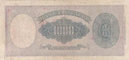 Italie 1000 Lires Italia - 1948 - TB - Série U.154 - P.88a
