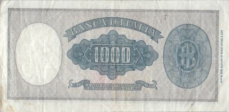 Italie 1000 Lires Italia - 1948 - TTB P.88a