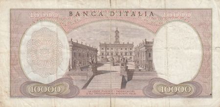 Italie 10000 Lire - Michelangelo - 15-02-1973 - Série H - P.97f