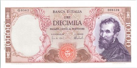 Italie 10000 Lire Michelange - 1973