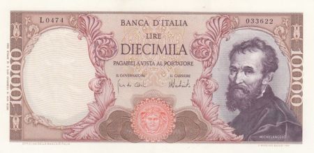 Italie 10000 Lire Michelange - 1975