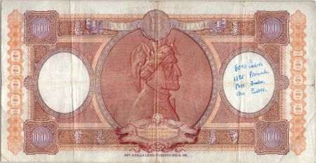 Italie 10000 Lire Venise et Gênes assises - 1958