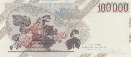 Italie 100000 Lire Caravaggio - 1983 - p.Neuf - P.110b