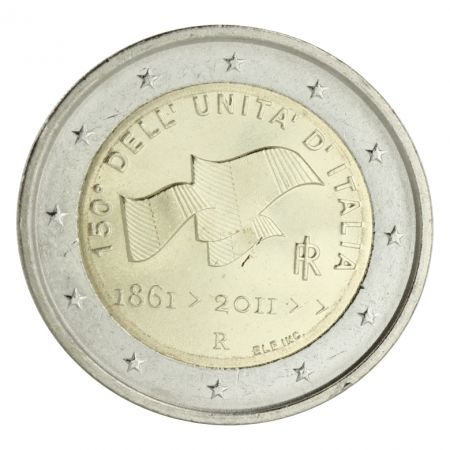 Italie 2 Euros Commémo. ITALIE 2011 - Unification italienne