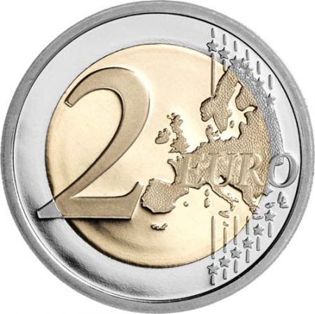 Italie 2 Euros Commémo. Italie 2017  frappe BE - Tite-Live