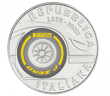 Italie 3 X 5 euros 150e anniversaire de la fondation de Pirelli - TRIPTYQUE
