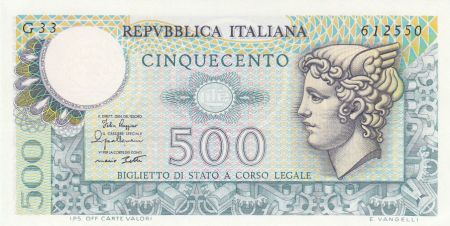 Italie 500 Lire  - 02-04-1979 - Mercure - Série C33