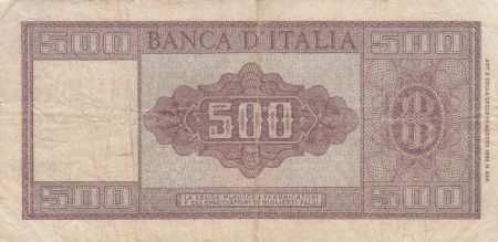 Italie 500 Lire - 10-02-1948 - Italia
