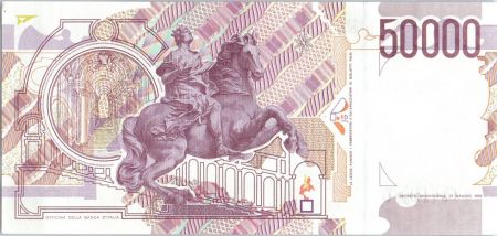 Italie 50000 Lire G.L. Bernini - statue - 1992