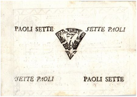 Italie 7 Paoli Aigle - Anno 7 - 1798