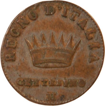 Italie ITALIE  NAPOLEON 1er - CENTESIMO 1810 M MILAN