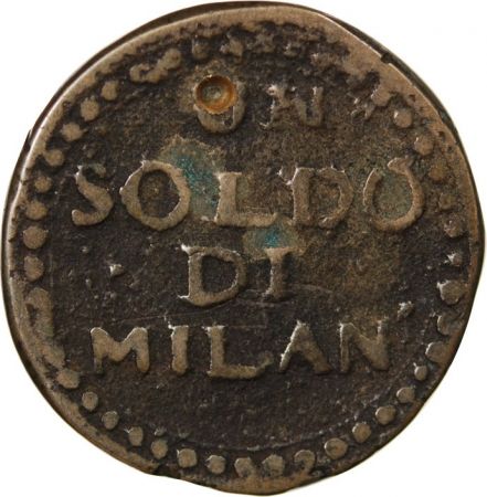 Italie ITALIE  SIEGE DE MANTOUE - SOLDO 1799