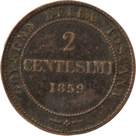 Italie ITALIE  VICTOR EMMANUEL II - 2 CENTESIMI 1859 BIRMINGHAM