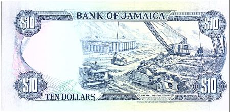 Jamaïque 10 Dollars, George William Gordon - 1991