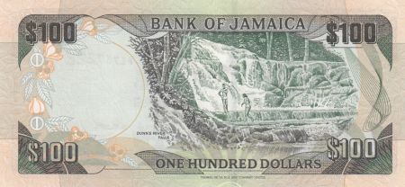 Jamaïque 100 Dollars Sir Donald Sangster - Cascade - 2004