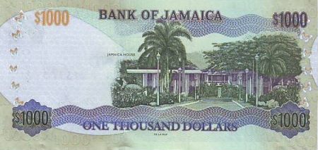Jamaïque 1000 Dollars Michael Manley - Maison de la Jamaîque - 2006