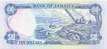 Jamaïque JAMAIQUE  GEORGE WILLIAM GORDON - 10 DOLLARS 1991 - P.NEUF
