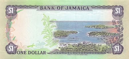 Jamaïque JAMAIQUE  SIR ALEXANDER BUSTAMANTE - 1 DOLLAR 1990 - P.NEUF