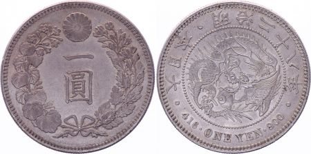 Japon 1 Yen Dragon  - 1895 Meiji An 28 - SUP